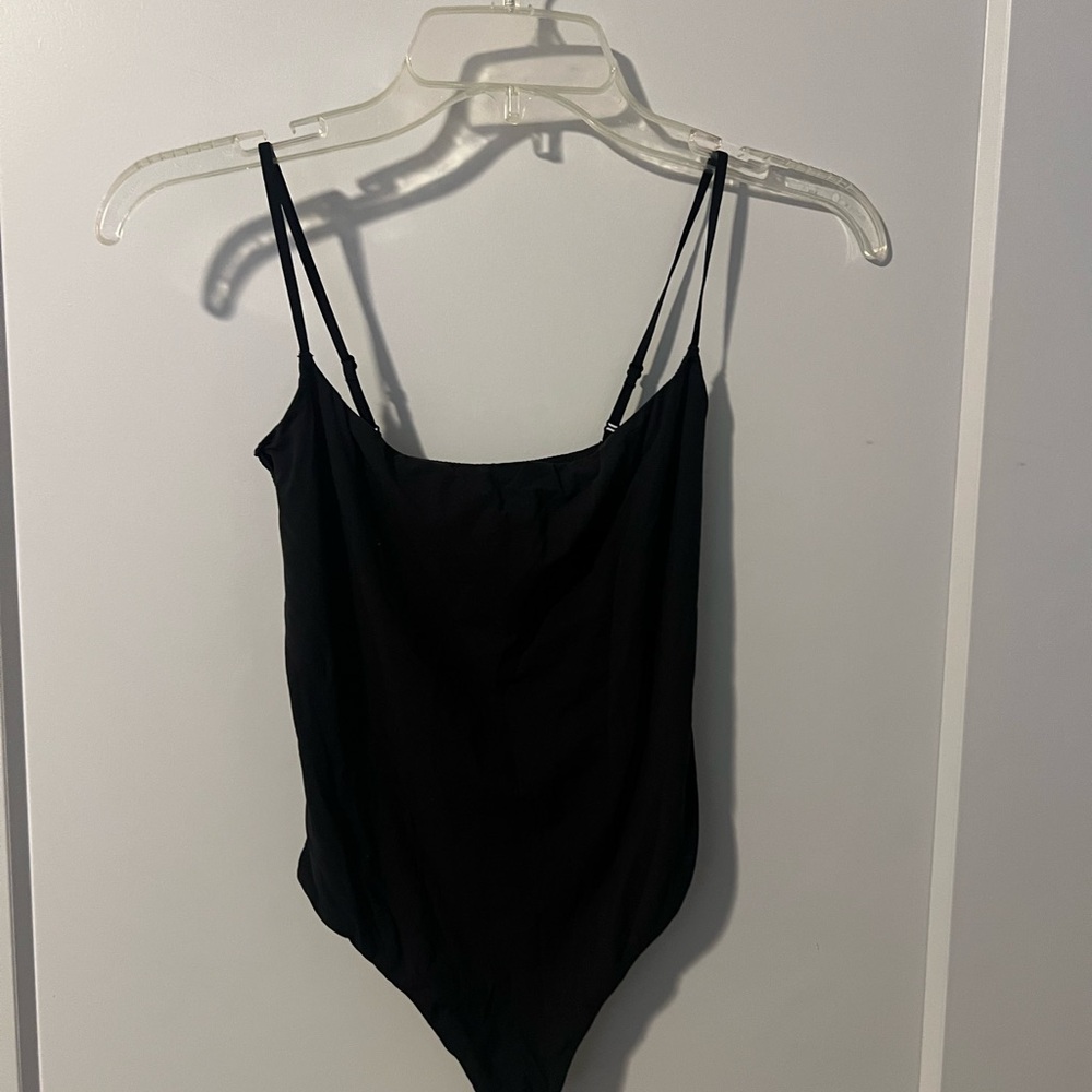 SKIMS Black Bodysuit